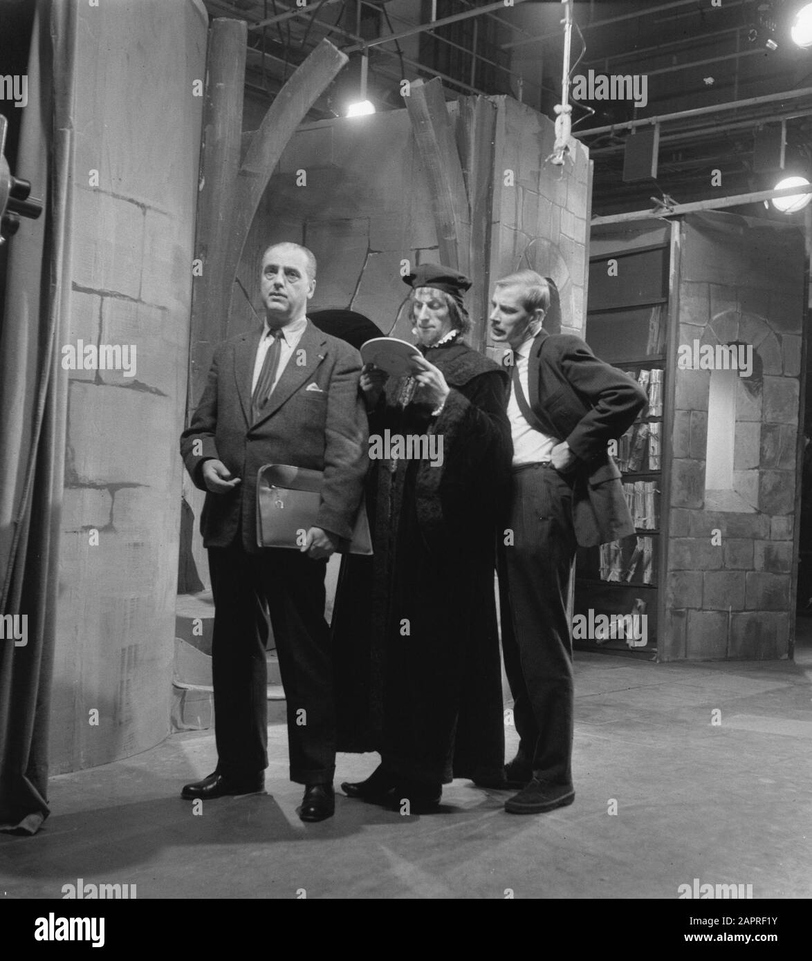 Cinq ans fondation de télévision, jeu de commémoration de télévision Date: 2 octobre 1956 lieu: Bussum mots clés: Télévision, jeux de télévision Banque D'Images