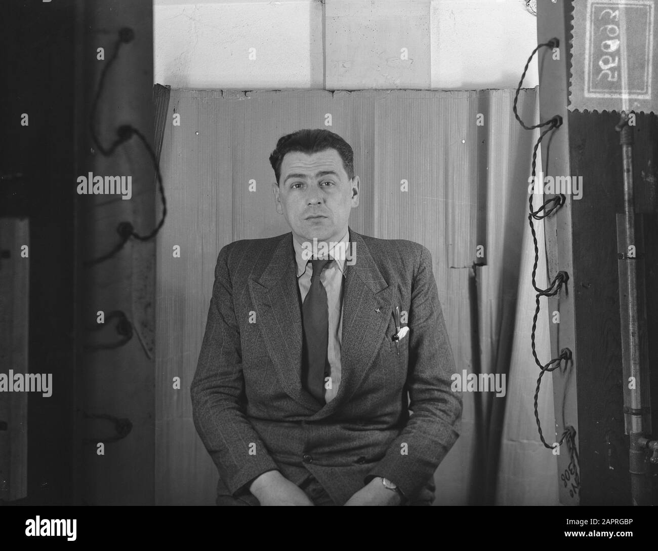 Pasfotos Central Warehouse Date : 16 Mars 1953 Banque D'Images