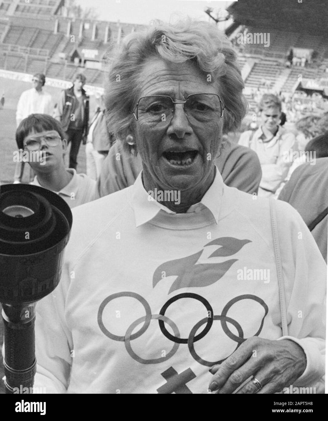 Fanny Blankers-Koen ; Banque D'Images