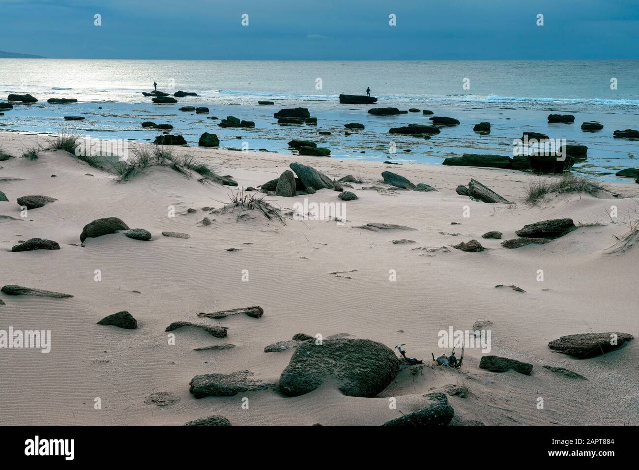 Magnifique « Costa de la Luz » près de la côte Atlantique en Espagne Banque D'Images