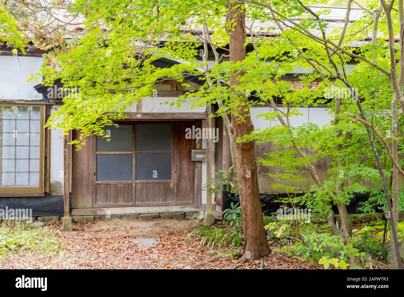 Vue extérieure de la maison de Kakunodate Samurai à Kakunodate, Japon Banque D'Images