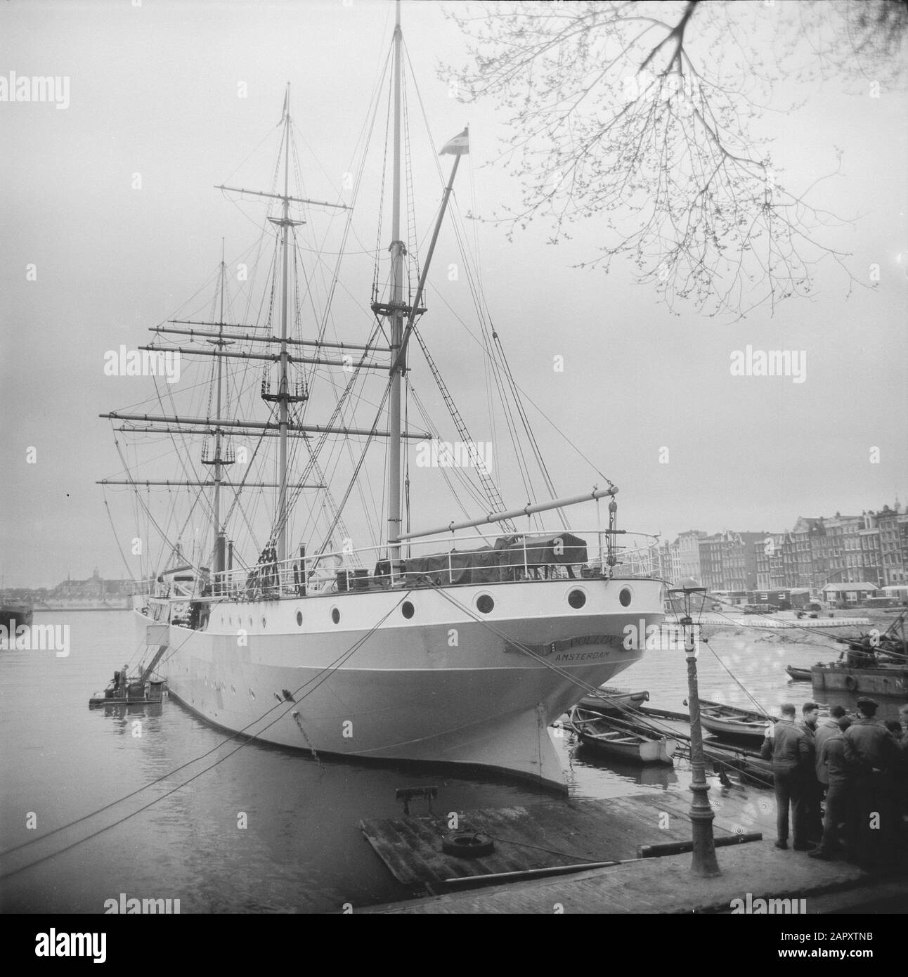 Série à propos du Port d'Amsterdam Date: 28 février 1961 mots clés: Ports, SÉRIE Banque D'Images