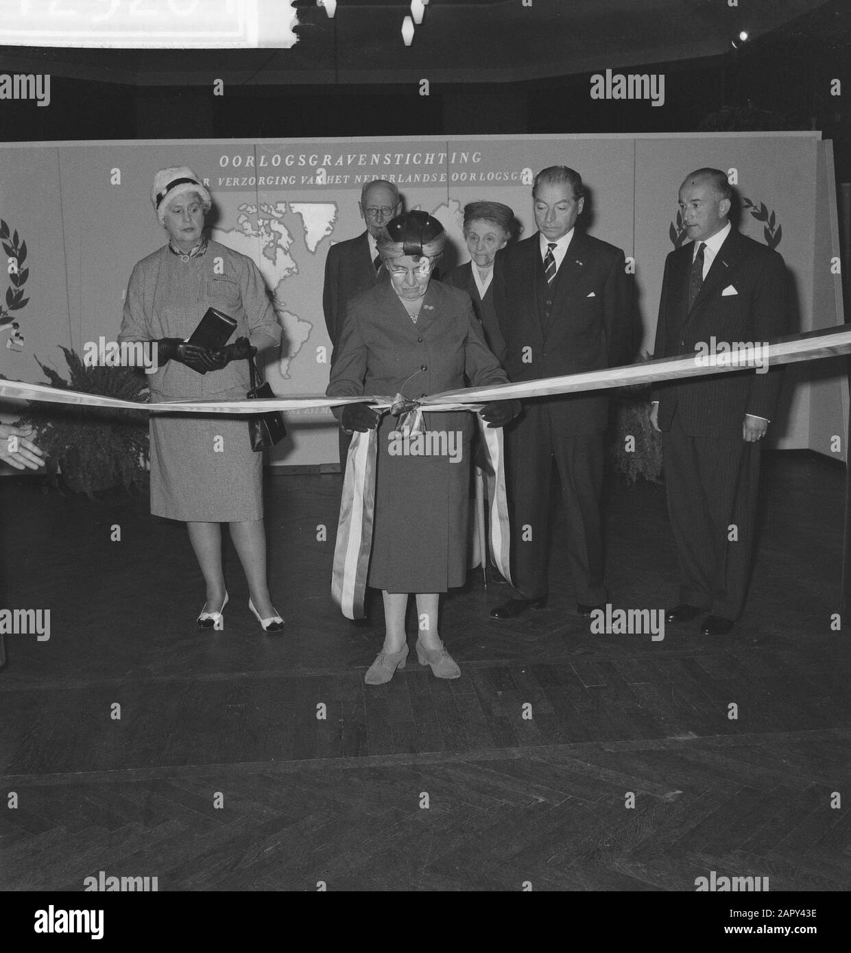 Commémoration 15 anniversaire Fondation des tombes de guerre Date : 13 septembre 1961 mots clés : Warg GRAFS, commémorations Banque D'Images