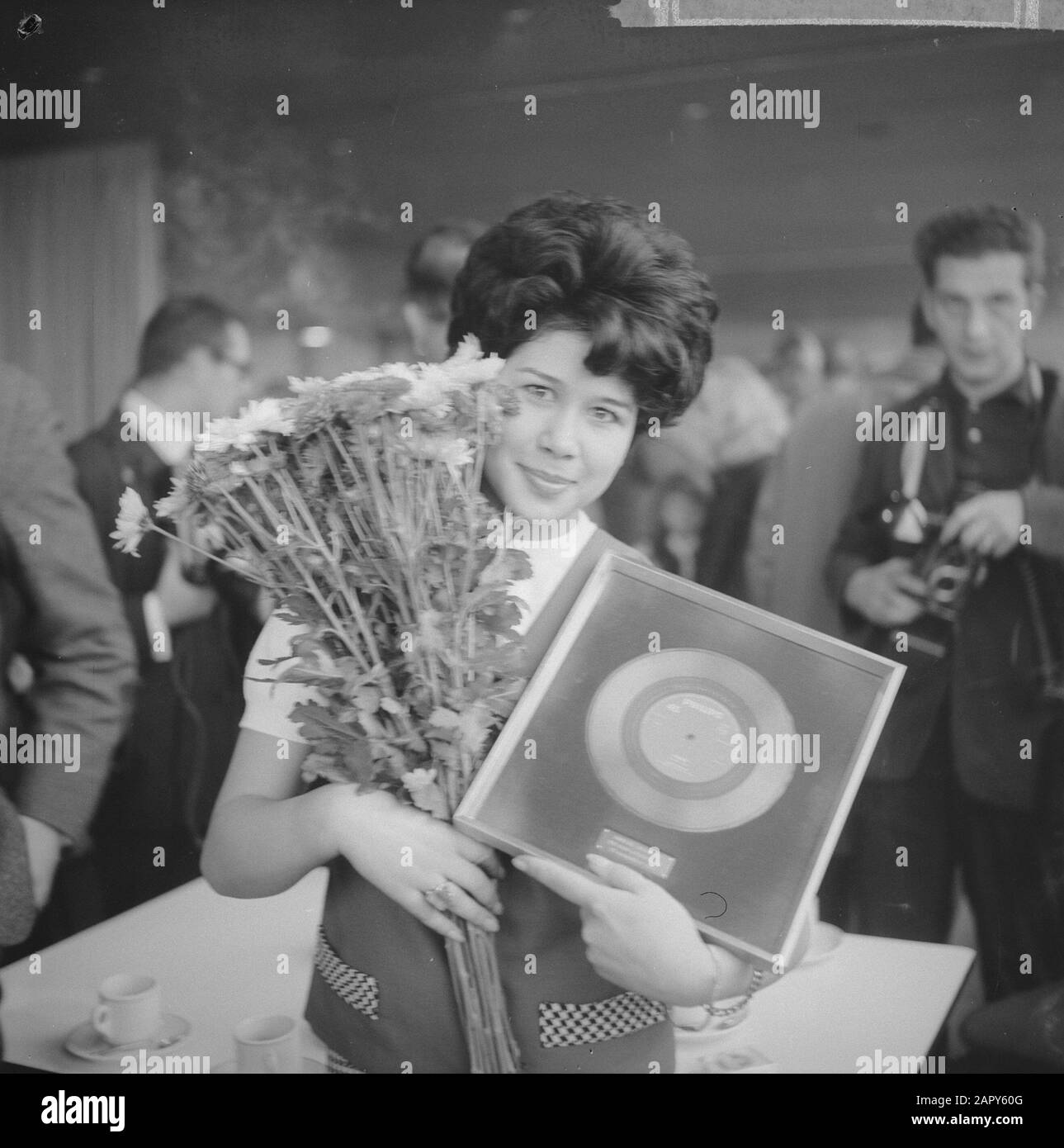 Golden plate for Anneke Grönloh Date: 29 novembre 1962 Nom De La Personne: Grönloh, Anneke Banque D'Images