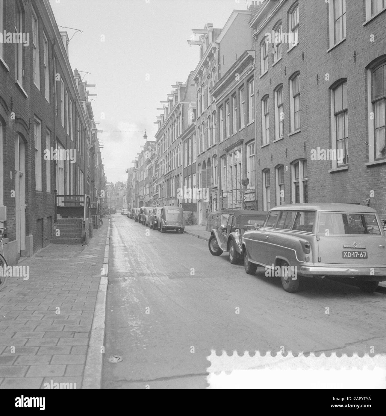 Kerkstraat Date : 22 Mars 1961 Banque D'Images