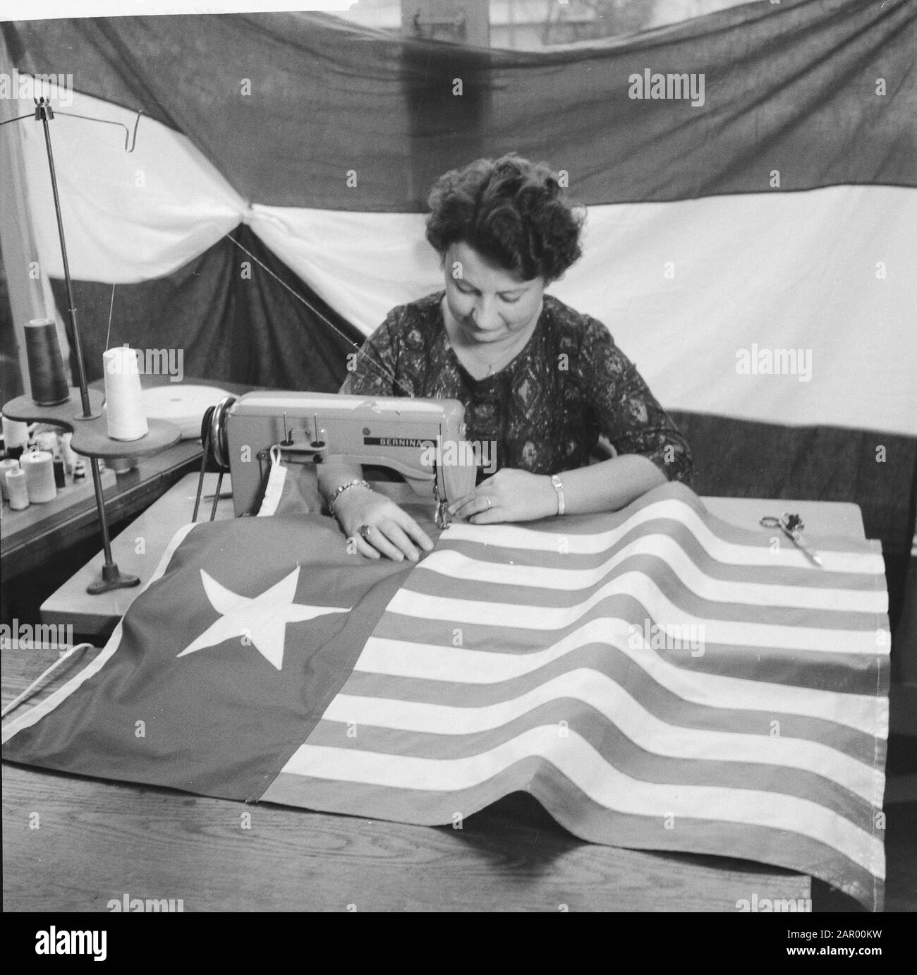 Drapeau Pour La Papouasie Occidentale Date : 13 Novembre 1961 Mots Clés : Drapeaux Banque D'Images