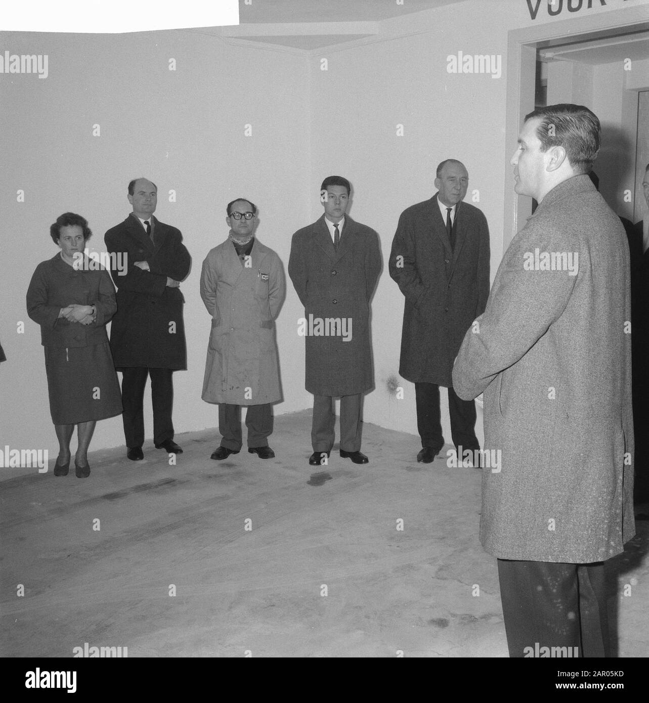 Affectation De L'Huile Mobil. Station-service Date: 3 février 1962 mots clés: Stations-service Nom de l'établissement: Mobil Oil Banque D'Images