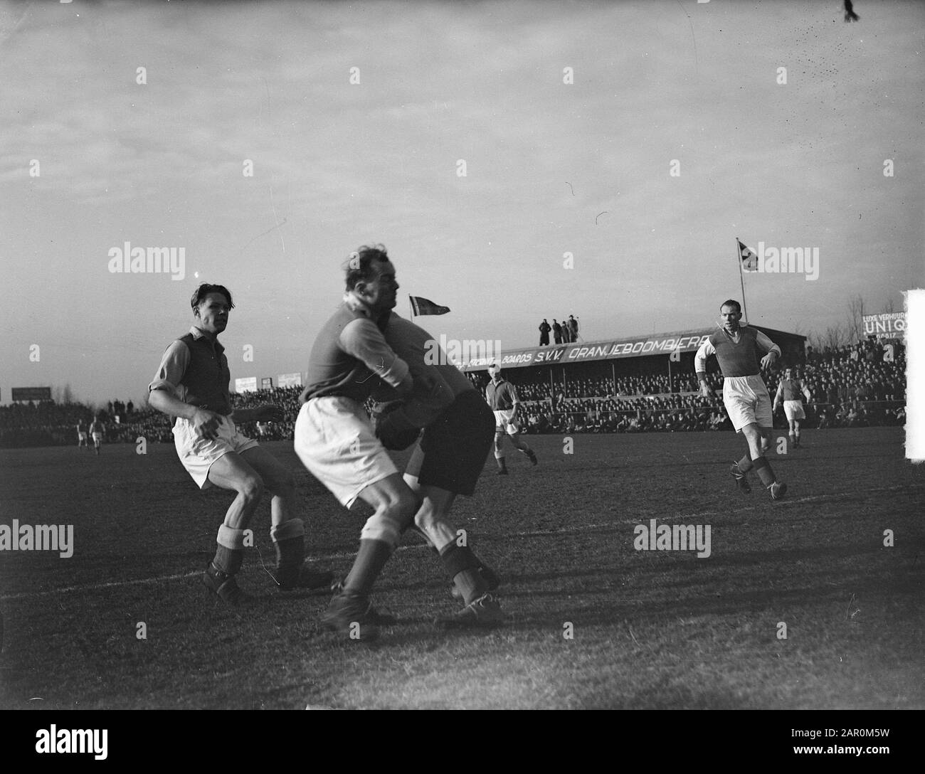 SVV contre Ajax 2-1.Date du jeu: 23 janvier 1949 mots clés: Sport, football Nom de l'institution: AJAX Banque D'Images