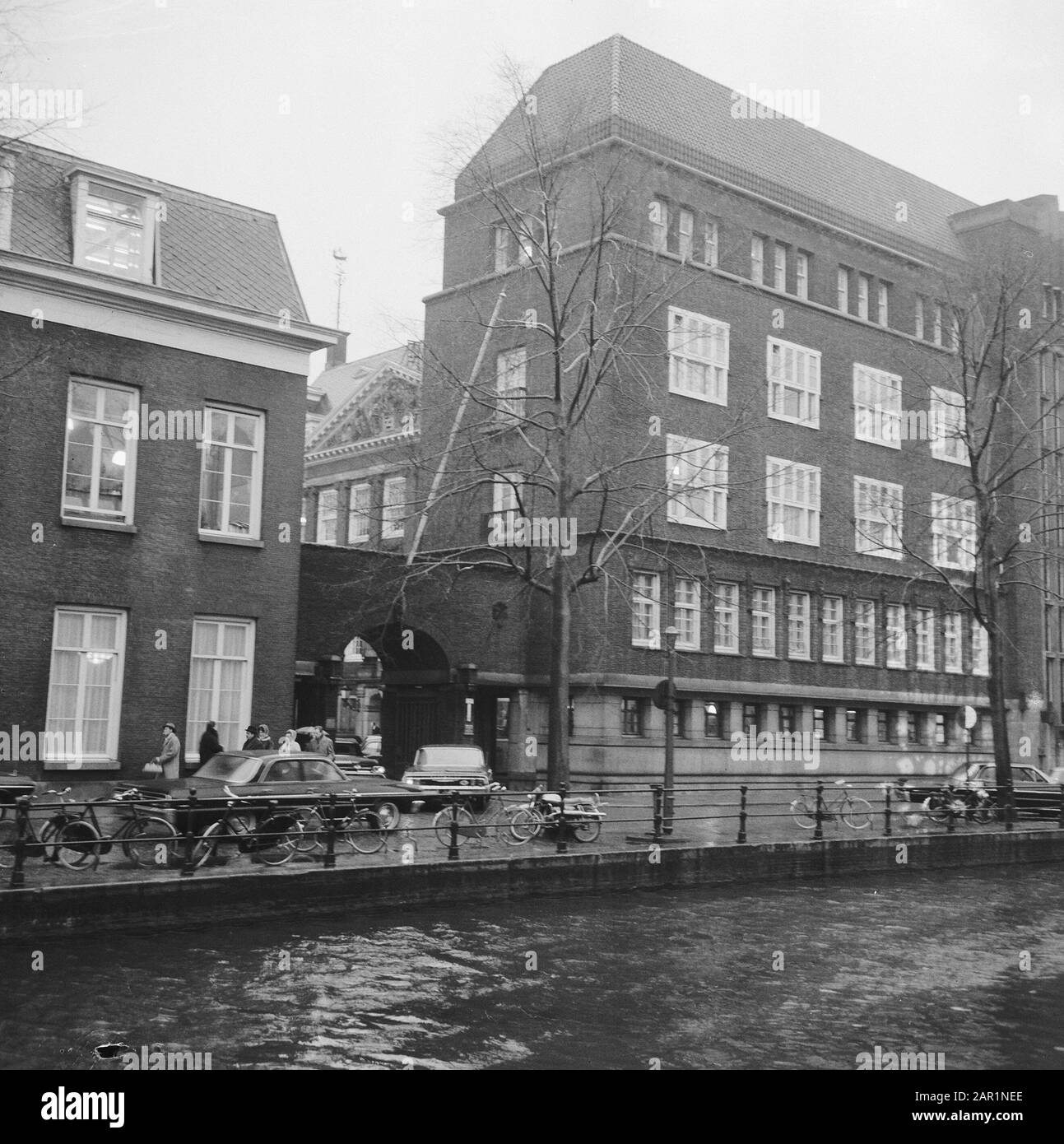 Stadhuis Te Amsterdam Date : 4 Janvier 1966 Lieu : Amsterdam, Noord-Holland Mots Clés : Stadhuizen Banque D'Images