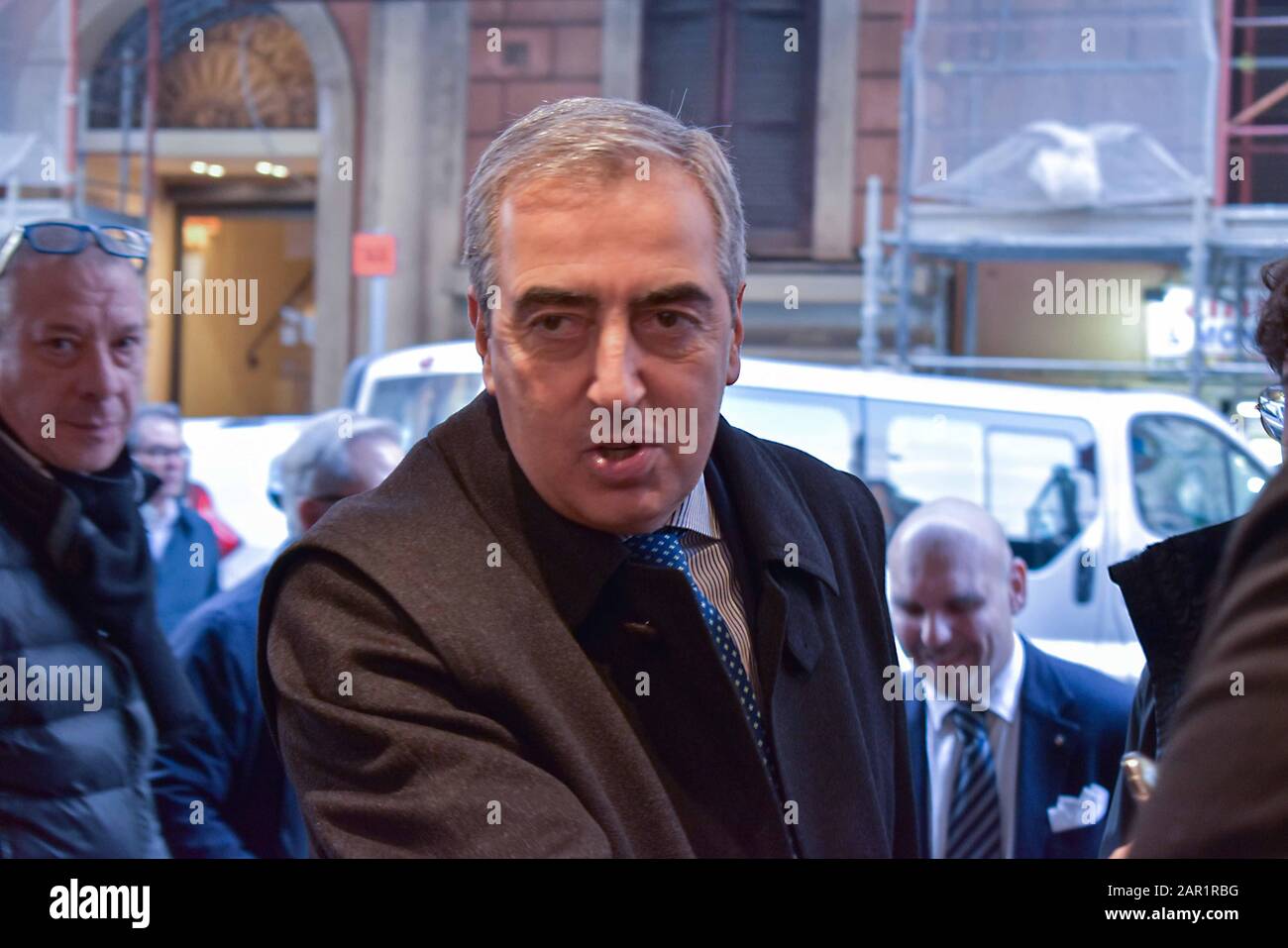 ROMA- HÔTEL UNIVERSO Banque D'Images