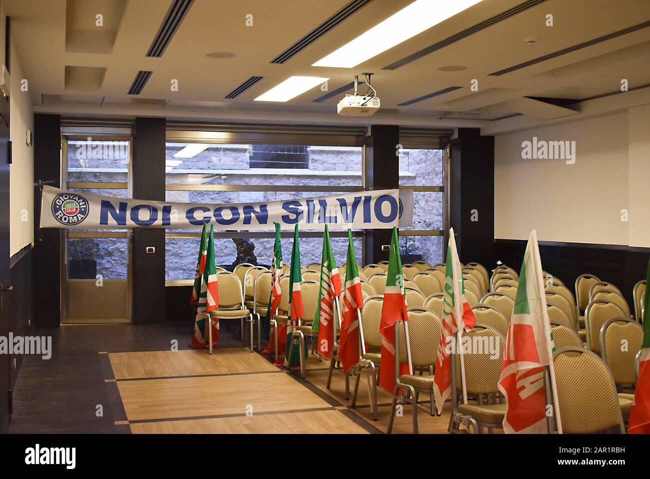 ROMA- HÔTEL UNIVERSO Banque D'Images