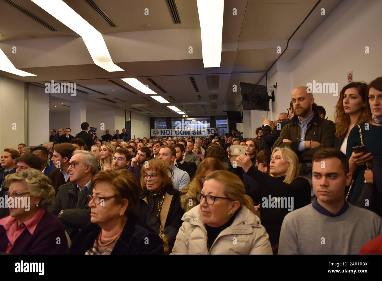 ROMA- HÔTEL UNIVERSO Banque D'Images