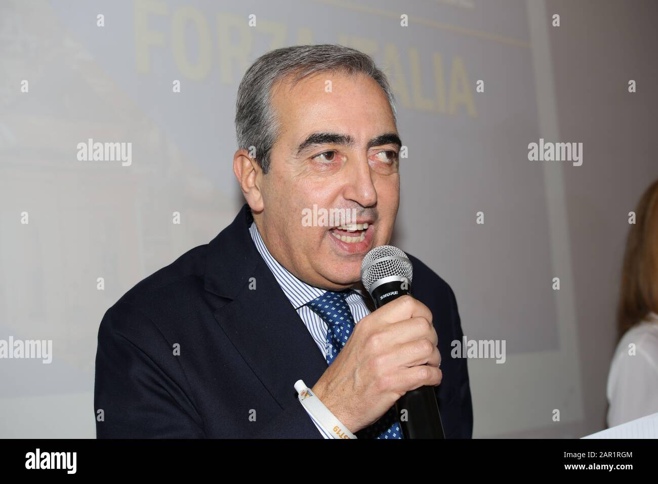 ROMA- HÔTEL UNIVERSO Banque D'Images