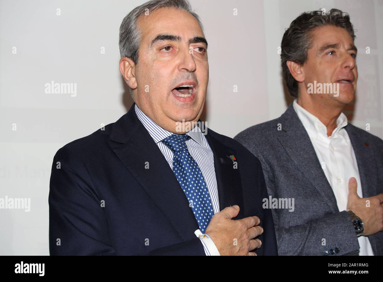 ROMA- HÔTEL UNIVERSO Banque D'Images