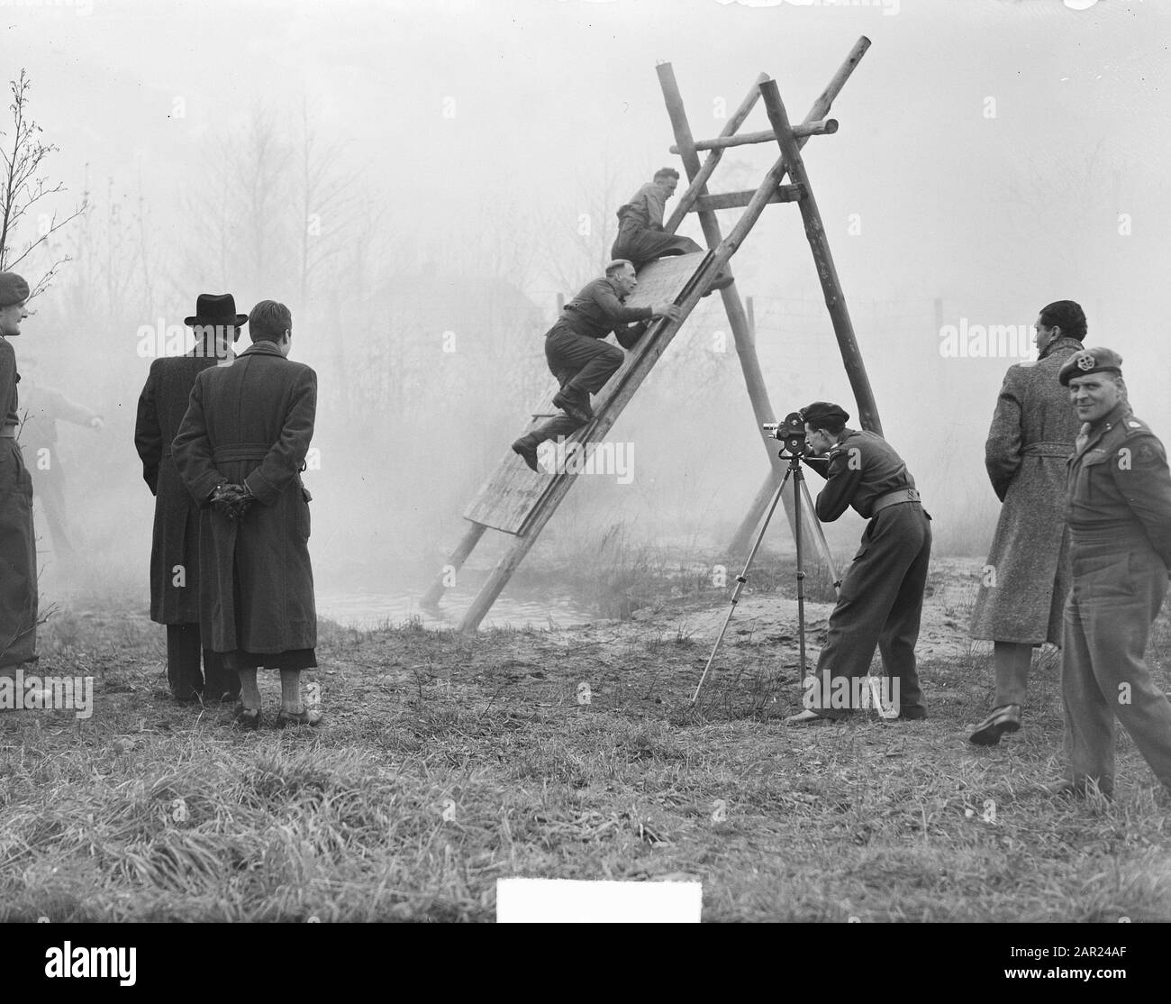 Formation non-officiers Centre de formation gratuit Wezep Date : 23 novembre 1949 mots clés : pas D'OFFICIEURS, nom de l'établissement de formation : Centre de formation gratuit Wezep Banque D'Images