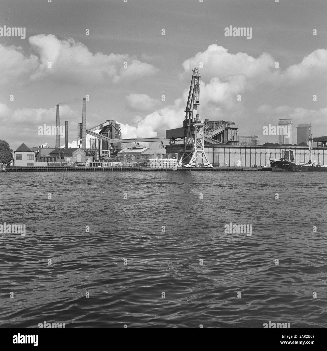 Date: Non daté lieu: Terneuzen, Zeeland mots clés: Ports, machinerie, travail Banque D'Images