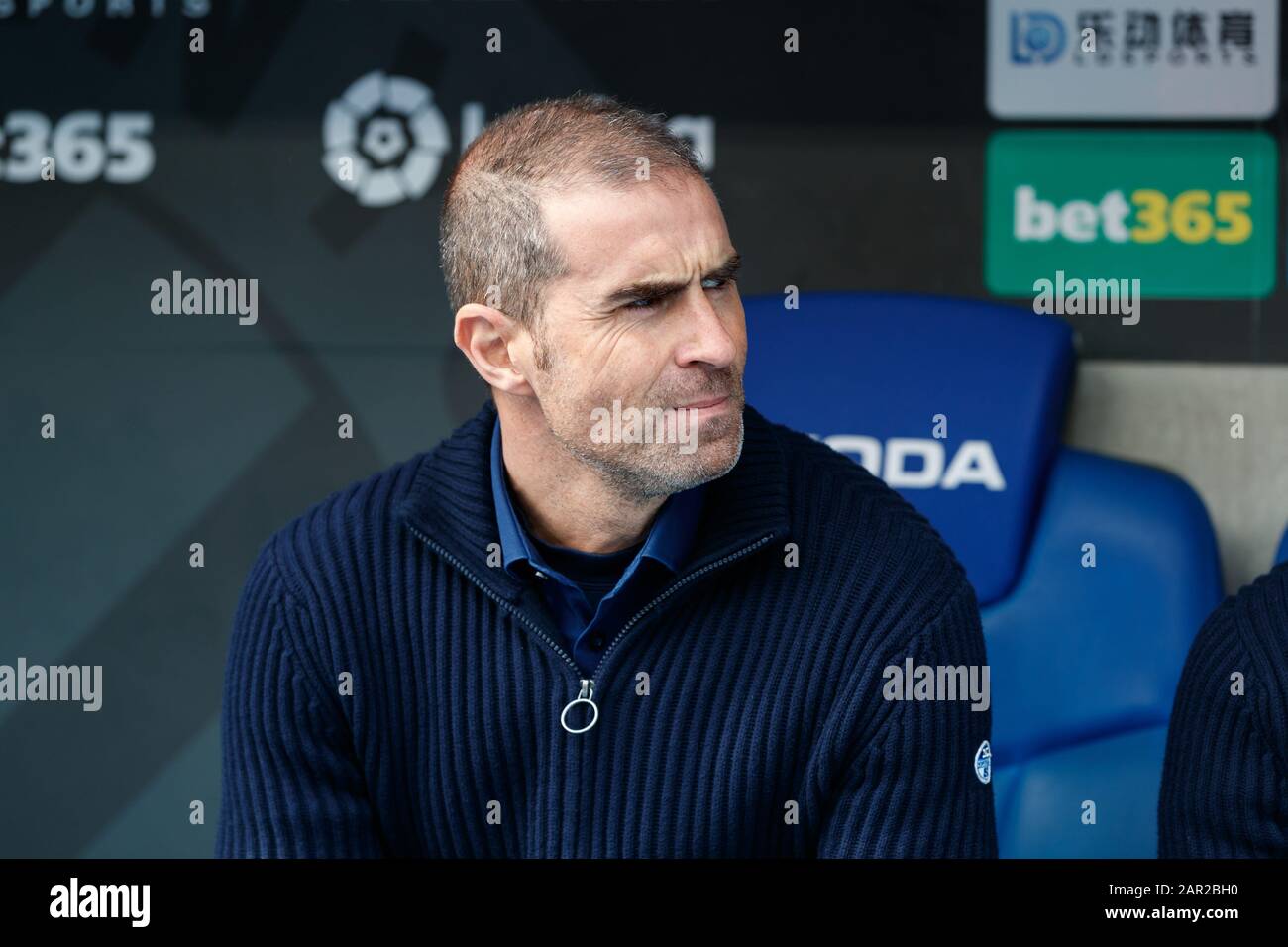 Barcelone, ESPAGNE - 24 JANVIER:.Gaizka Garano du Club Athletic pendant le match de Ligue entre le RCD Espanyol et le FC Barcelone au stade RCD le 24 janvier 2020 à Barcelone, Espagne. (Photo de DAX/ESPA-Images) Banque D'Images