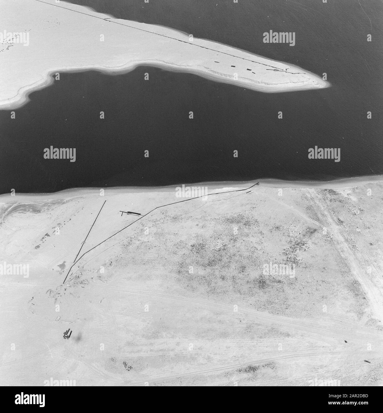 Ports, Maasvlakte Date: Non daté lieu: Rotterdam, Zuid-Holland mots clés: Ports Nom personnel: Maasvlakte Nom de l'institution: Europoort, Princess Margriethaven Banque D'Images