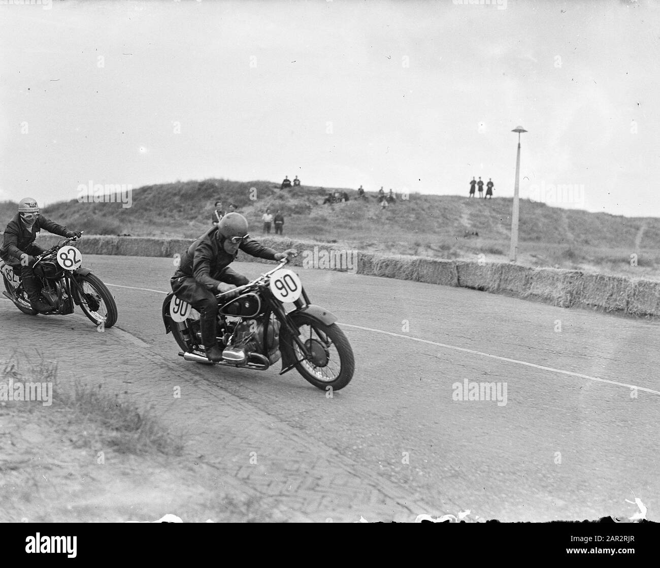 Courses Automobiles À Zandvoort Date : 17 Août 1946 Lieu : Noord-Holland, Zandvoort Mots Clés : Sport Automobile, Sports Banque D'Images