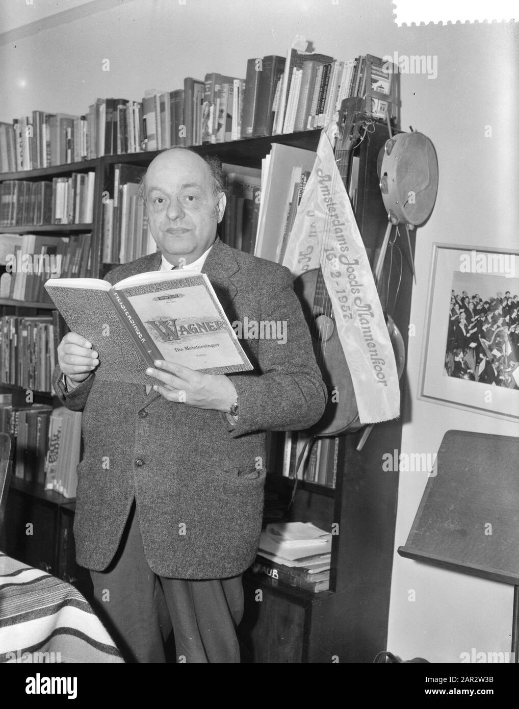 Hans Krieg devient 60 ans Date : 3 avril 1959 Banque D'Images