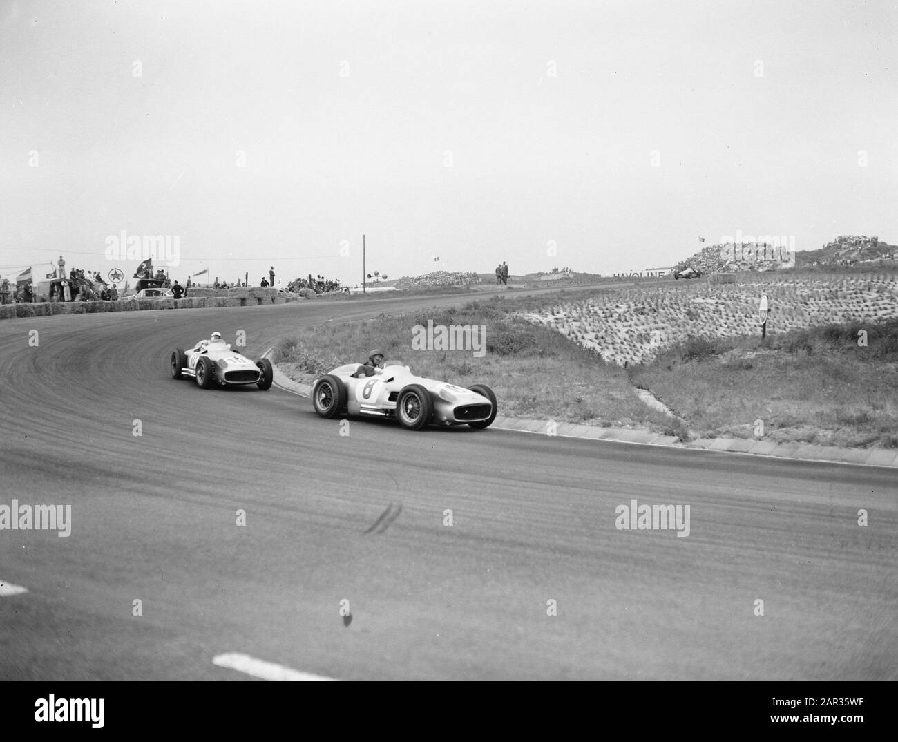 Grand Prix van Nederland Zandvoort Date: 19 juin 1955 lieu: Noord-Holland, Zandvoort Nom personnel: Grand prix des Pays-Bas Banque D'Images