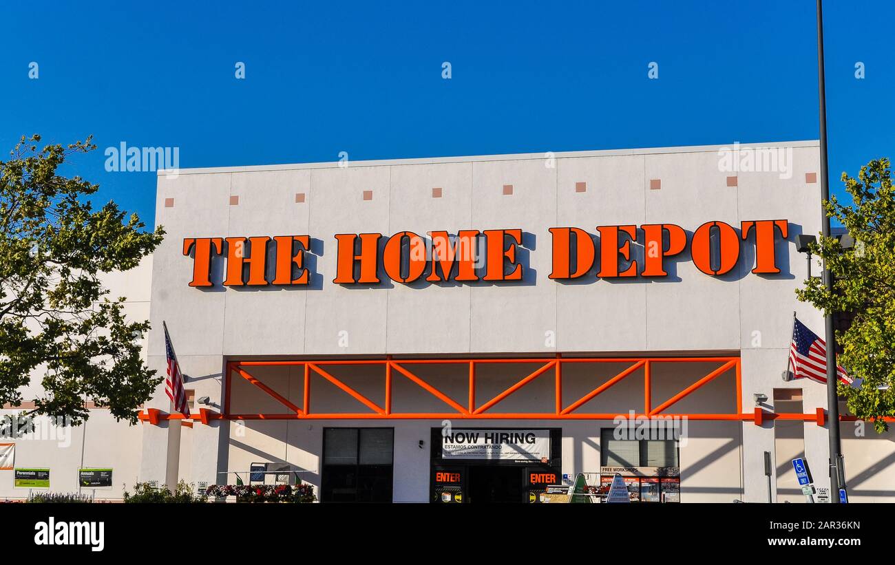 Home Depot - San Carlos, CA, États-Unis Banque D'Images