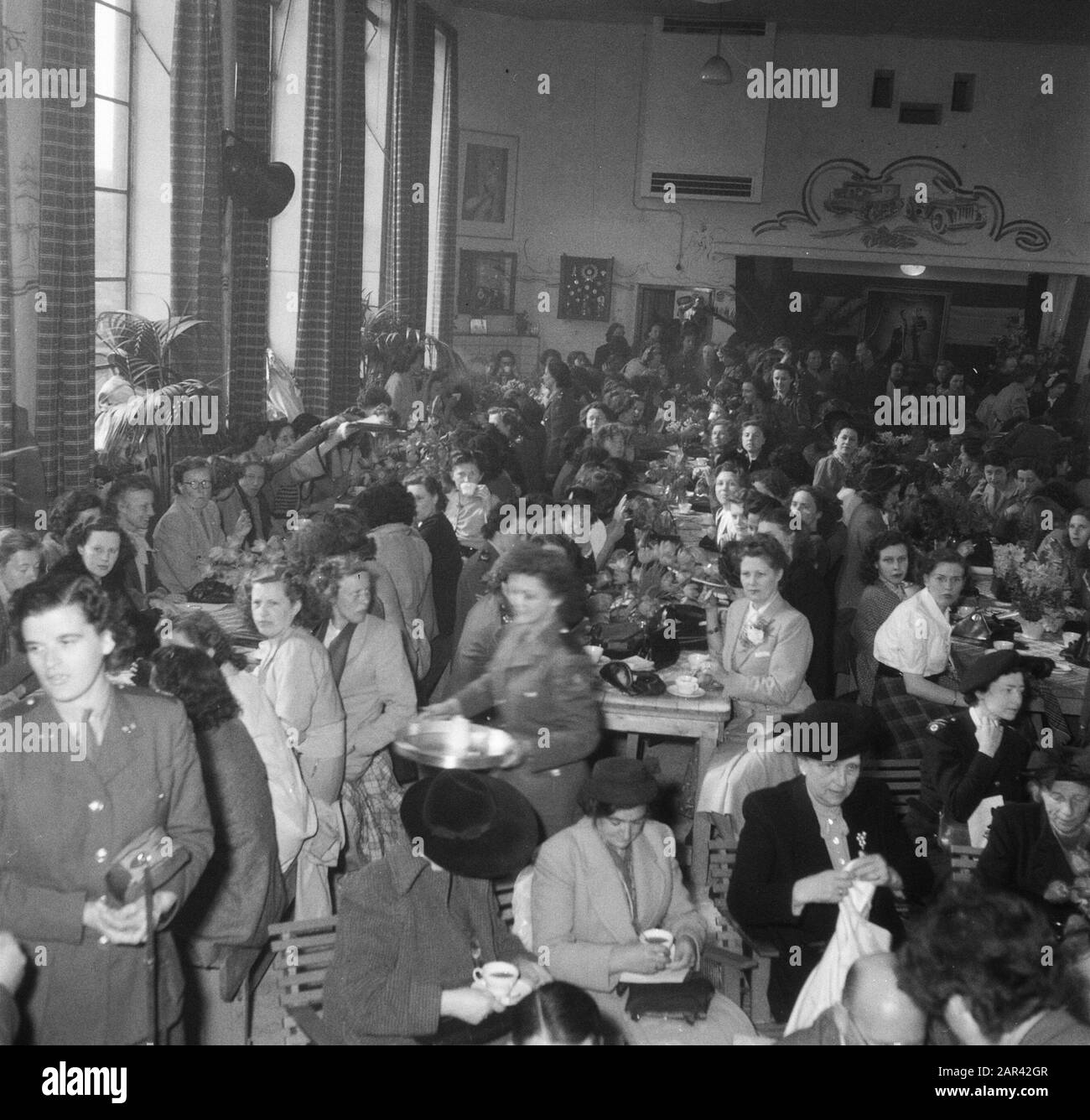 Cinq ans d'existence VHK Den Haag Date : 26 avril 1949 lieu : den Haag, Zuid-Holland Banque D'Images