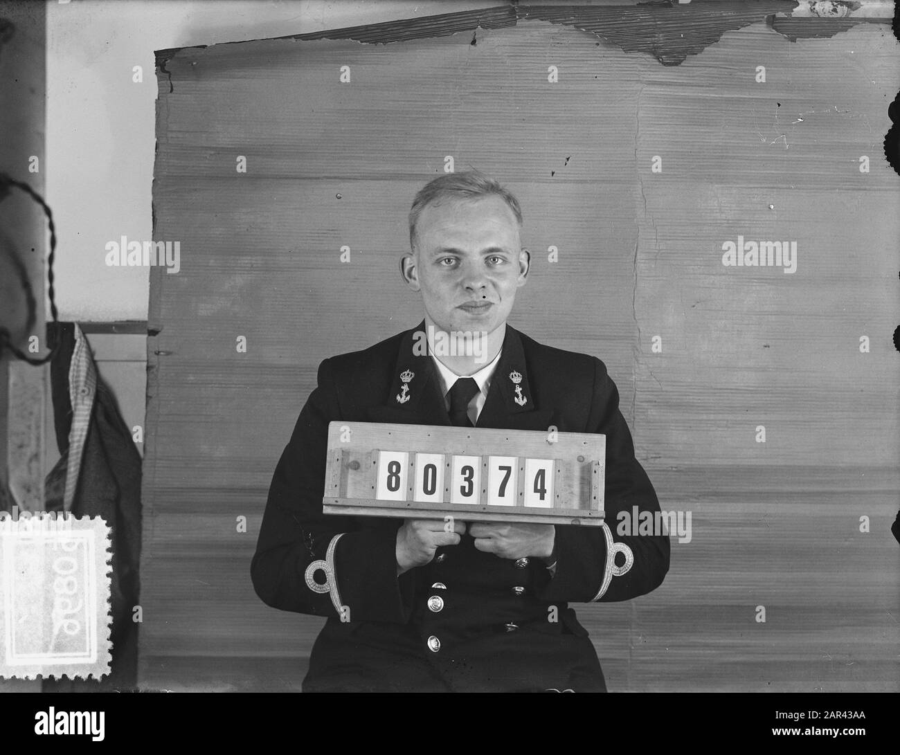 Pasfotos Marvo Zeeburg Date : 1 Mai 1952 Lieu : Zeeburg Banque D'Images