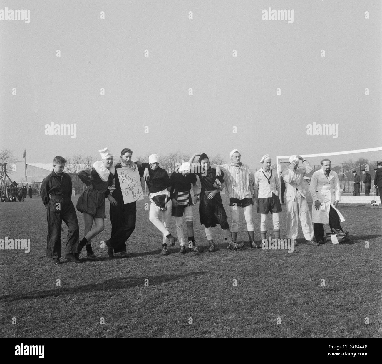 Mok Hilversum 5 ans divers sports parties 6/6 film Date: 6 mars 1951 lieu: Hilversum mots clés: Sports parties Banque D'Images