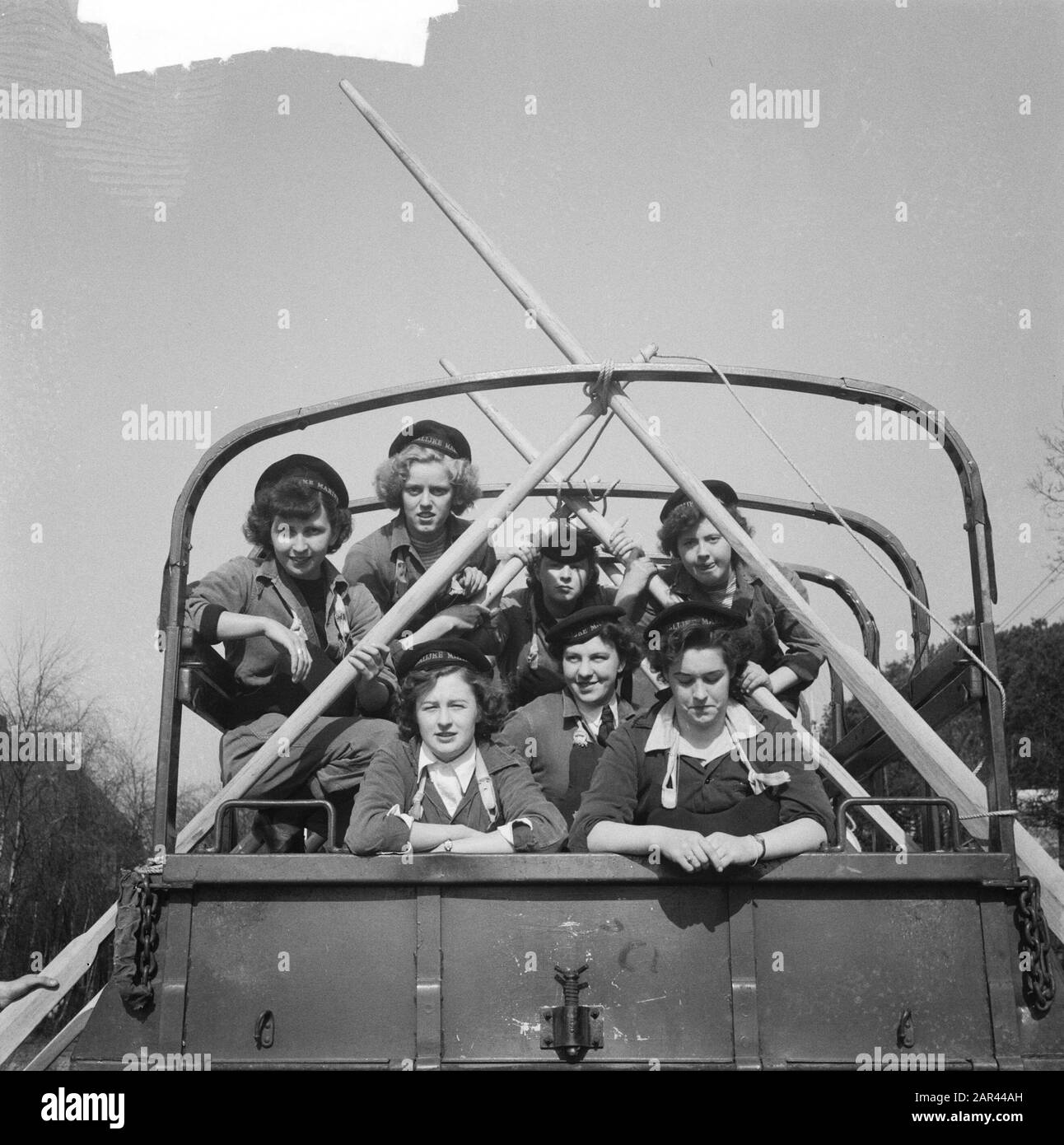 Mok Hilversum 5 ans divers sports parties 6/6 film Date: 6 mars 1951 lieu: Hilversum mots clés: Sports parties Banque D'Images