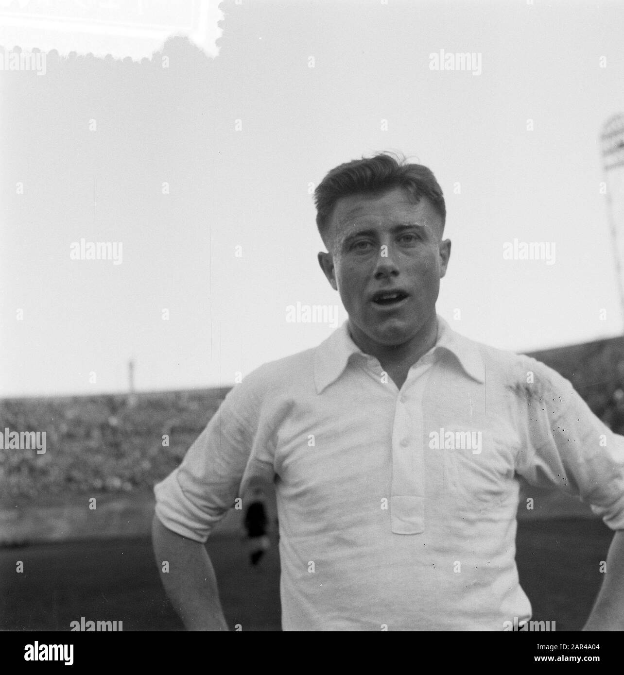 Chefs de footballeurs, Timmermans Date: 11 mai 1955 mots clés: Sport, footballeurs Banque D'Images