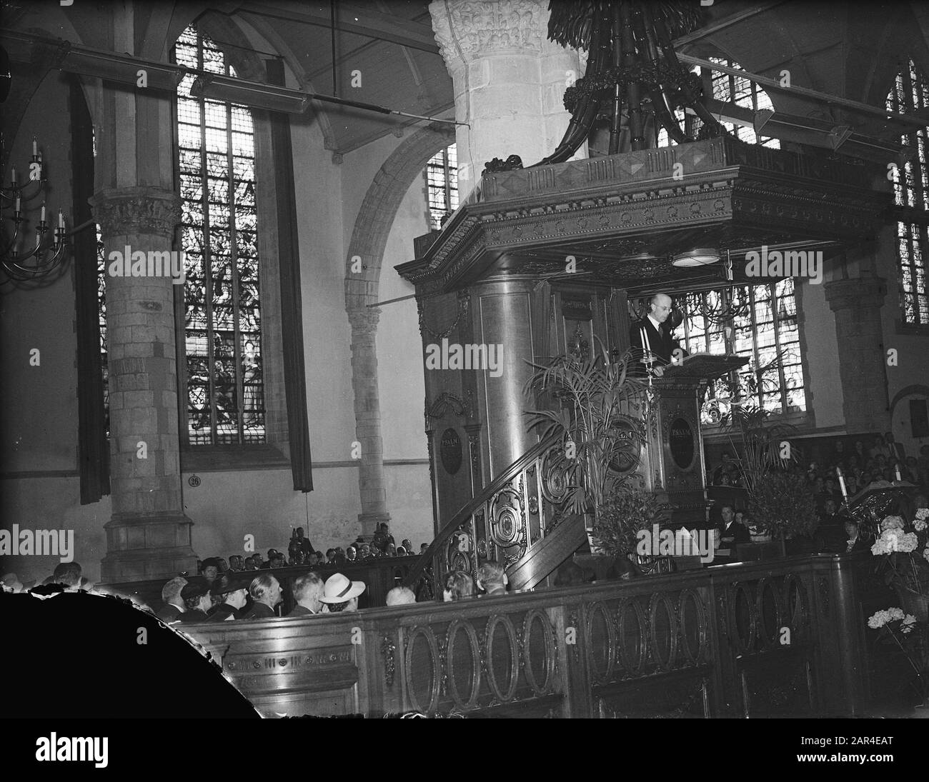 Gouda commémore son soixante-cinq ans Date : 18 juin 1947 lieu : Gouda mots clés : commémorations, anniversaires Banque D'Images