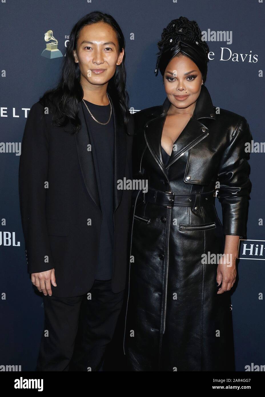 Beverly Hills, États-Unis. 25 janvier 2020. Beverly HILLS, LOS ANGELES, CALIFORNIE, États-Unis - 25 JANVIER: Alexander Wang et Janet Jackson arrivent à l'académie d'enregistrement Et au gala pré-GRAMMY 2020 de Clive Davis qui s'est tenu à l'hôtel Beverly Hilton le 25 janvier 2020 à Beverly Hills, Los Angeles, Californie, États-Unis. (Photo De Xavier Collin/Image Press Agency) Crédit: Image Press Agency/Alay Live News Banque D'Images