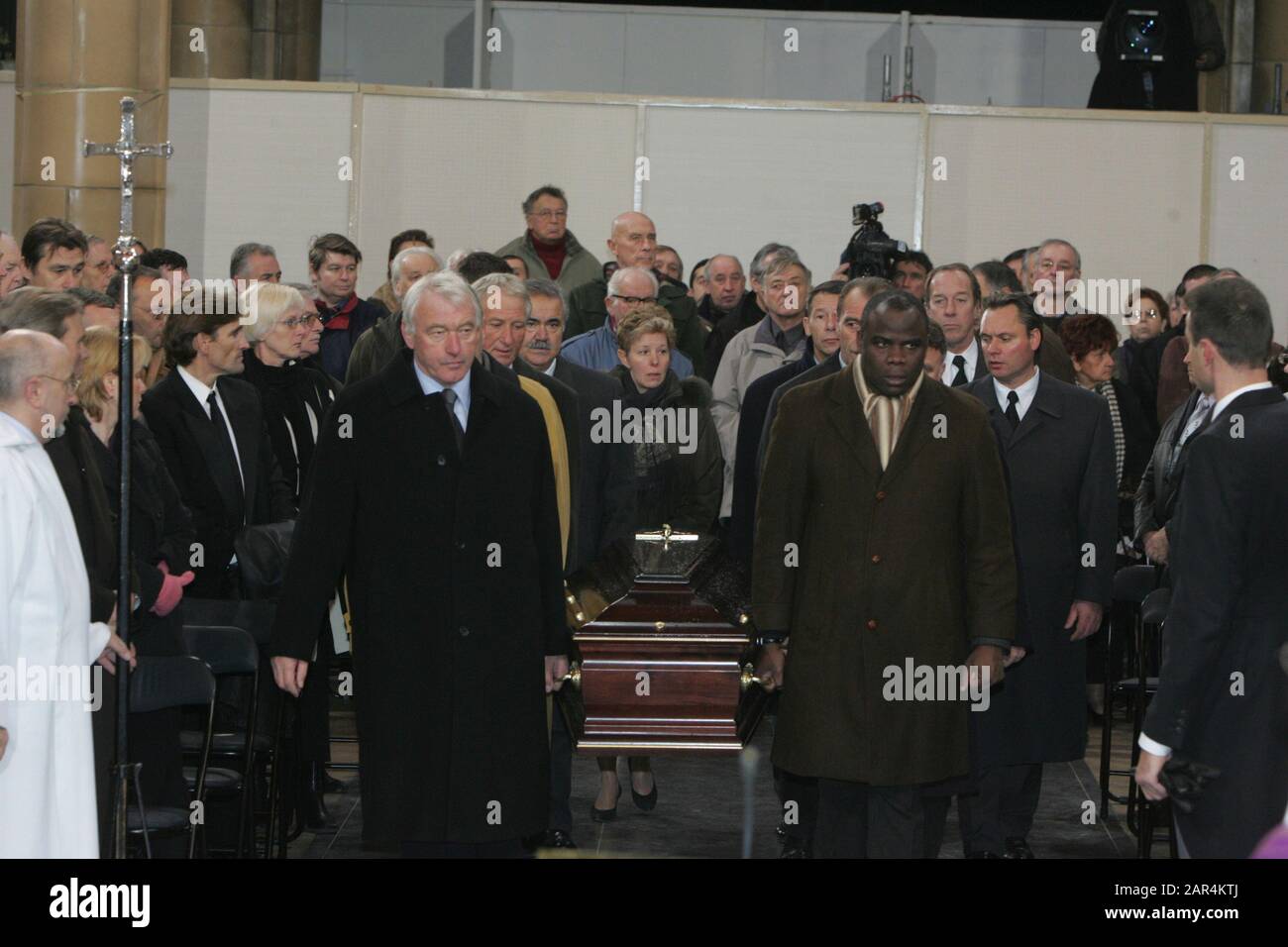 Begrafenis/FunRailles Raymond Goethals Basile Boli/Georges Heylens /Christian Piot/Paul Van Himst/Robbie Rensenbrink/Lon Polleunis Crédit: Pro Shots/Alay Live News Banque D'Images
