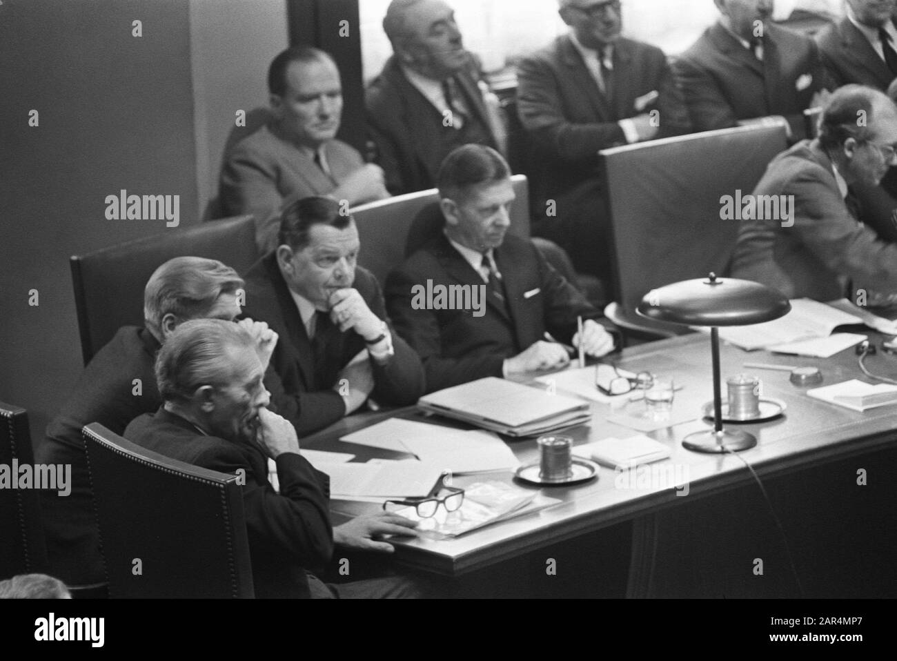 Première Chambre. Le débat politique général a commencé. Aperçu Date: 9 Décembre 1969 Mots Clés: Débats, Présentations Banque D'Images