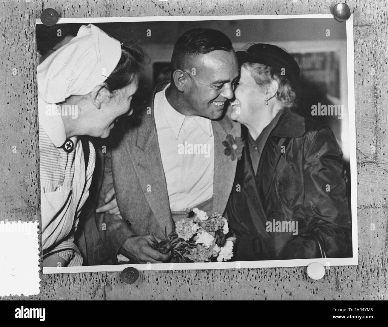 Libérer Mungersdorf de la prison russe Date : 29 septembre 1953 mots clés : rejets Banque D'Images
