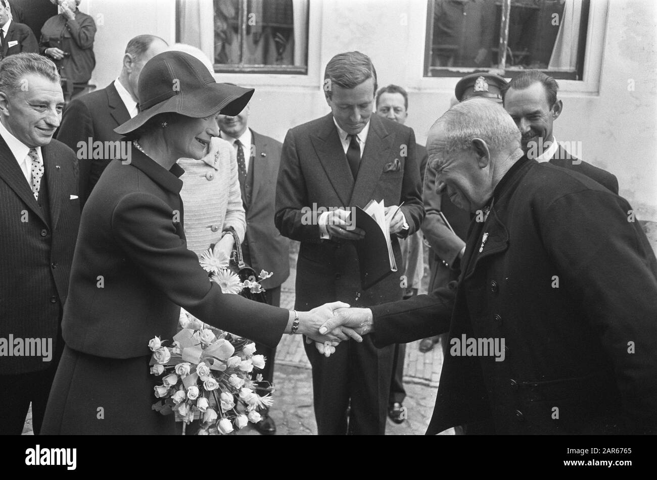 Visite royale à Zeeland Date: 14 septembre 1967 lieu: Zeeland mots clés: Visites, princes, princesses Nom personnel: Beatrix, princesse Banque D'Images