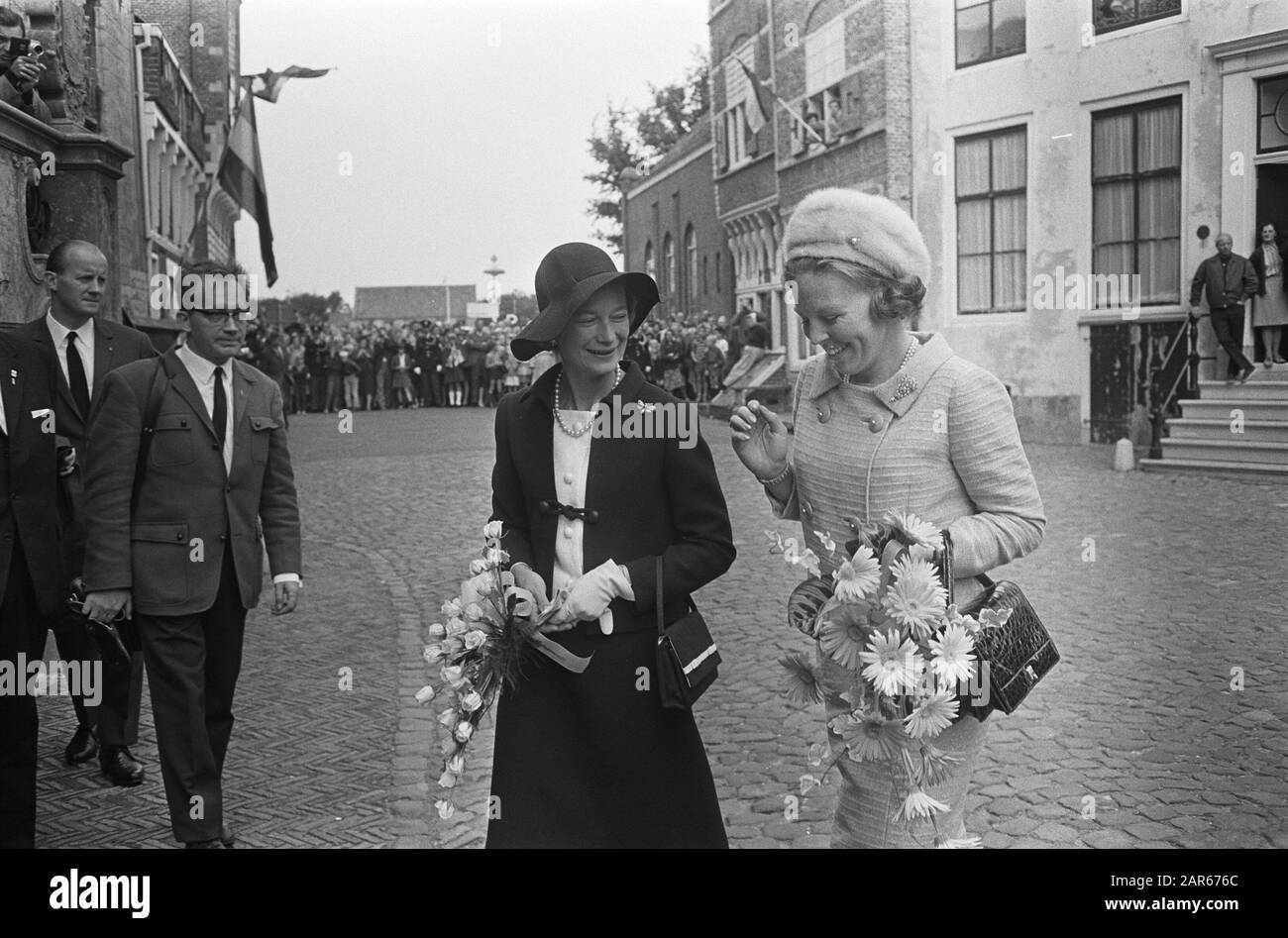 Visite royale à Zeeland Date: 14 septembre 1967 lieu: Zeeland mots clés: Visites, princes, princesses Nom personnel: Beatrix, princesse Banque D'Images