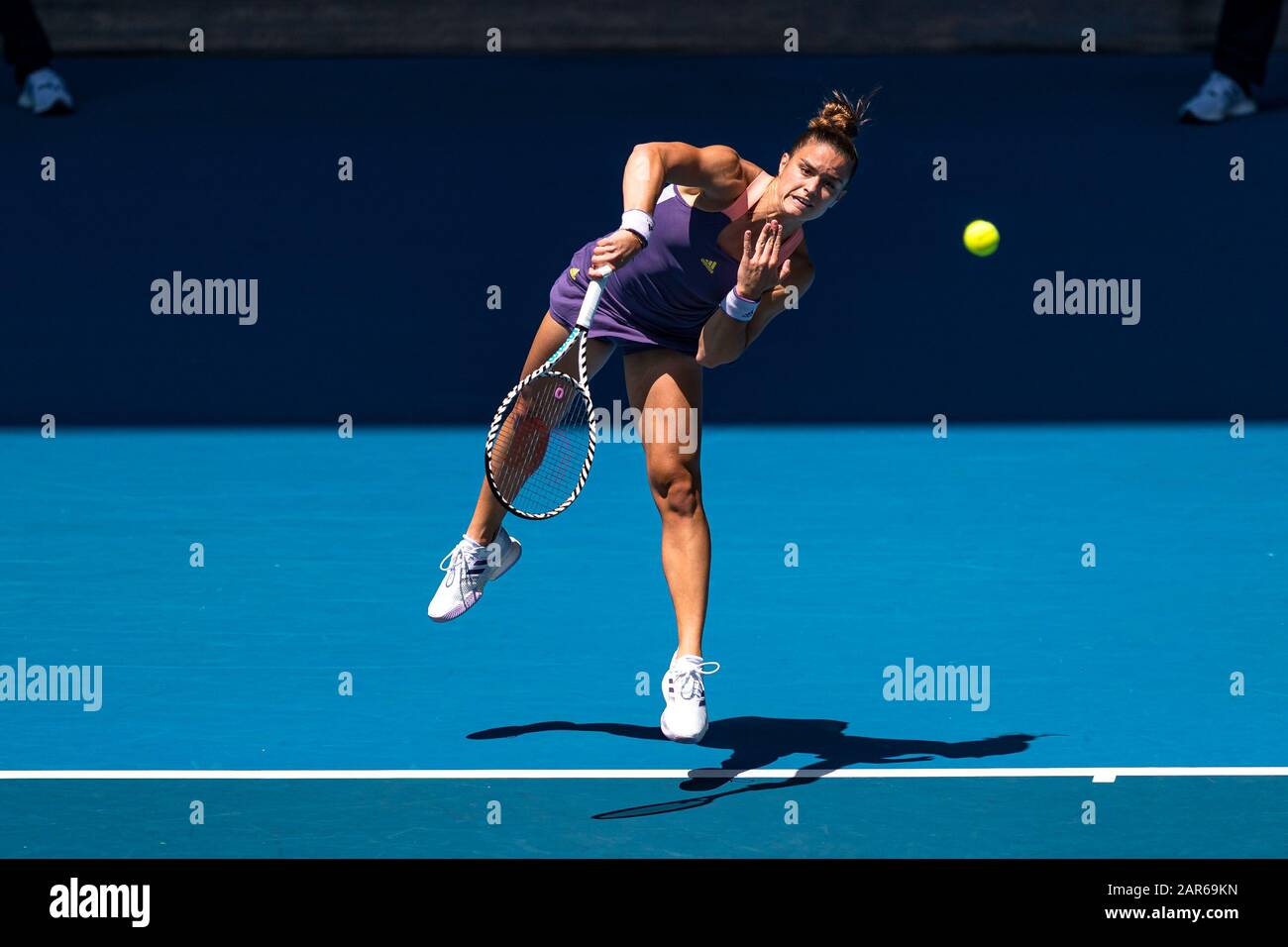 Melbourne, Australie. 26 janvier 2020. Maria Sakkari, De Grèce, Lors Du Tournoi De Tennis Open D'Australie De 2020 À Melbourne Park Tennis Center, Melbourne, Australie. 26 janvier 2020. ( © Andy Cheung/Arck Images/Arckimages.com/Uk Tennis Magazine/International Sports Fotos) Crédit: Roger Parker/Alay Live News Banque D'Images