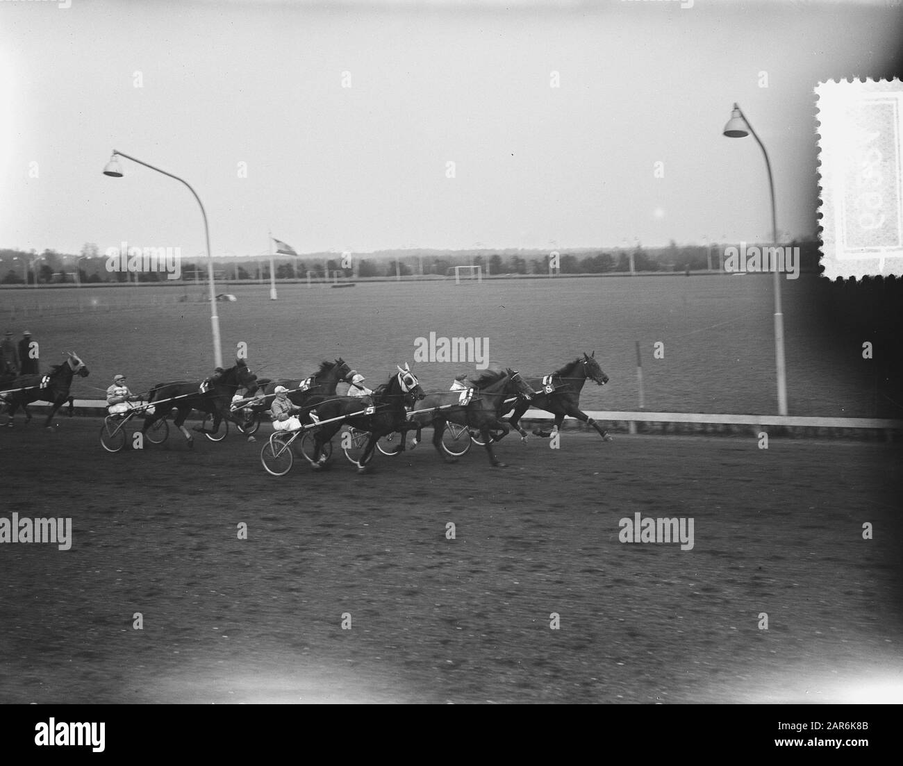 Draverijen Hilversum, Geersen 1ère Date: 2 Janvier 1955 Lieu: Hilversum Mots Clés: Troveries Nom Personnel: Geersen Banque D'Images