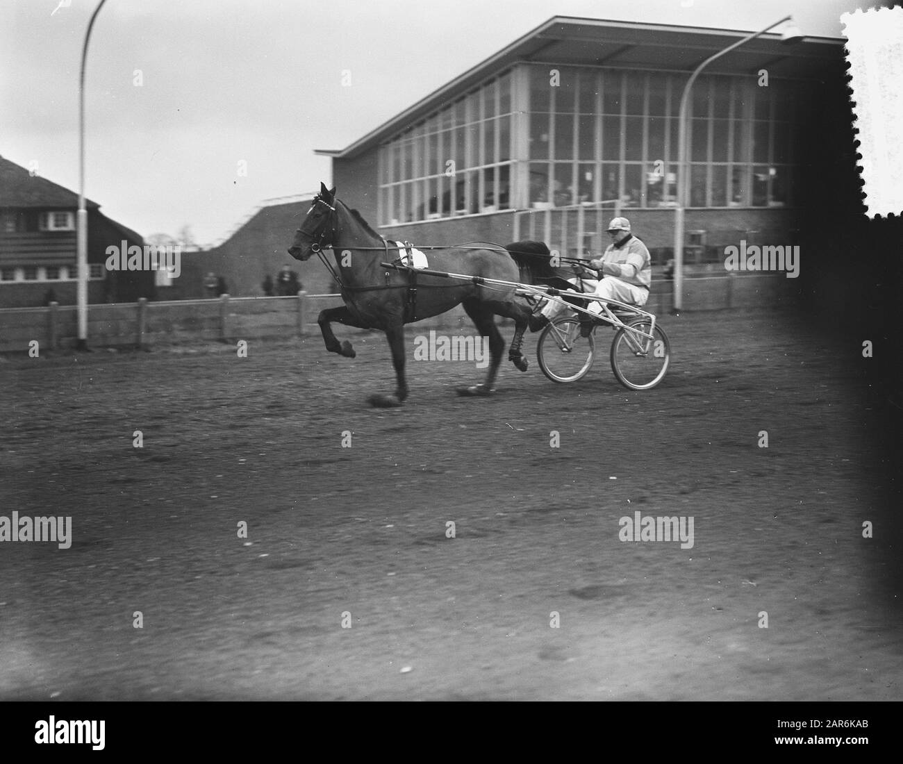 Draverijen Hilversum, Geersen 1ère Date: 2 Janvier 1955 Lieu: Hilversum Mots Clés: Troveries Nom Personnel: Geersen Banque D'Images