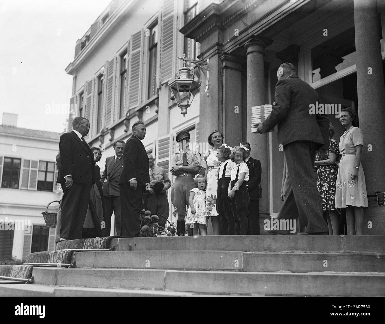 Ruiterfeest Princesses À Cheval Date: 19 Septembre 1947 Mots Clés: Princesses Banque D'Images