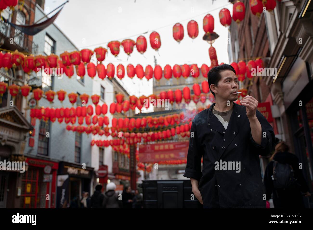 Nouvel An Chinois 2020 China Town Londres Banque D'Images