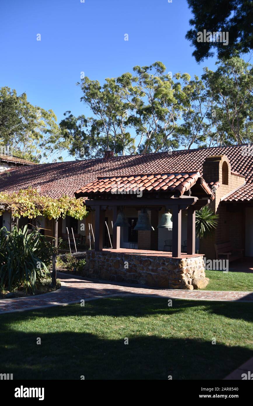 San Luis Obispo, Californie. États-Unis 5 décembre 2017. Mission San Luis Obispo De Tolosa. Fondée en 1772 par le Père Junipero Serra. La 5ème mission de Californie Banque D'Images