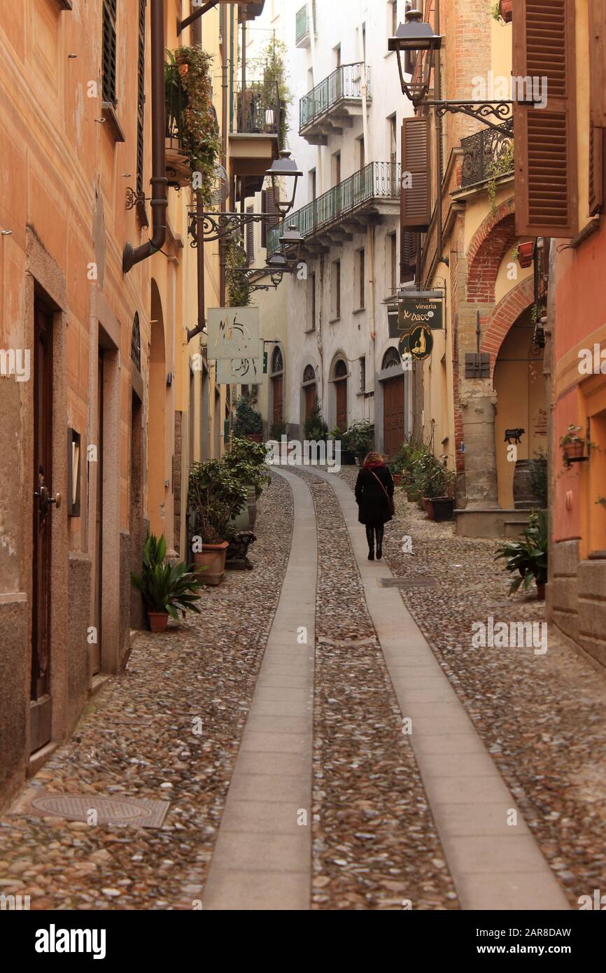 Acqui terme citiscape, célèbre ville thermale italienne Banque D'Images