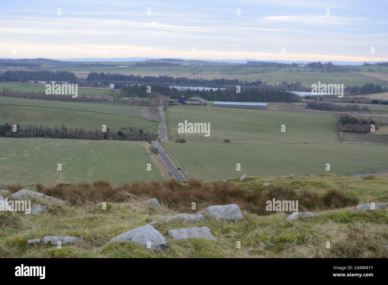 Drumcarrow Craig, Près De St Andrews, Fife, Écosse Janvier 2020 Banque D'Images