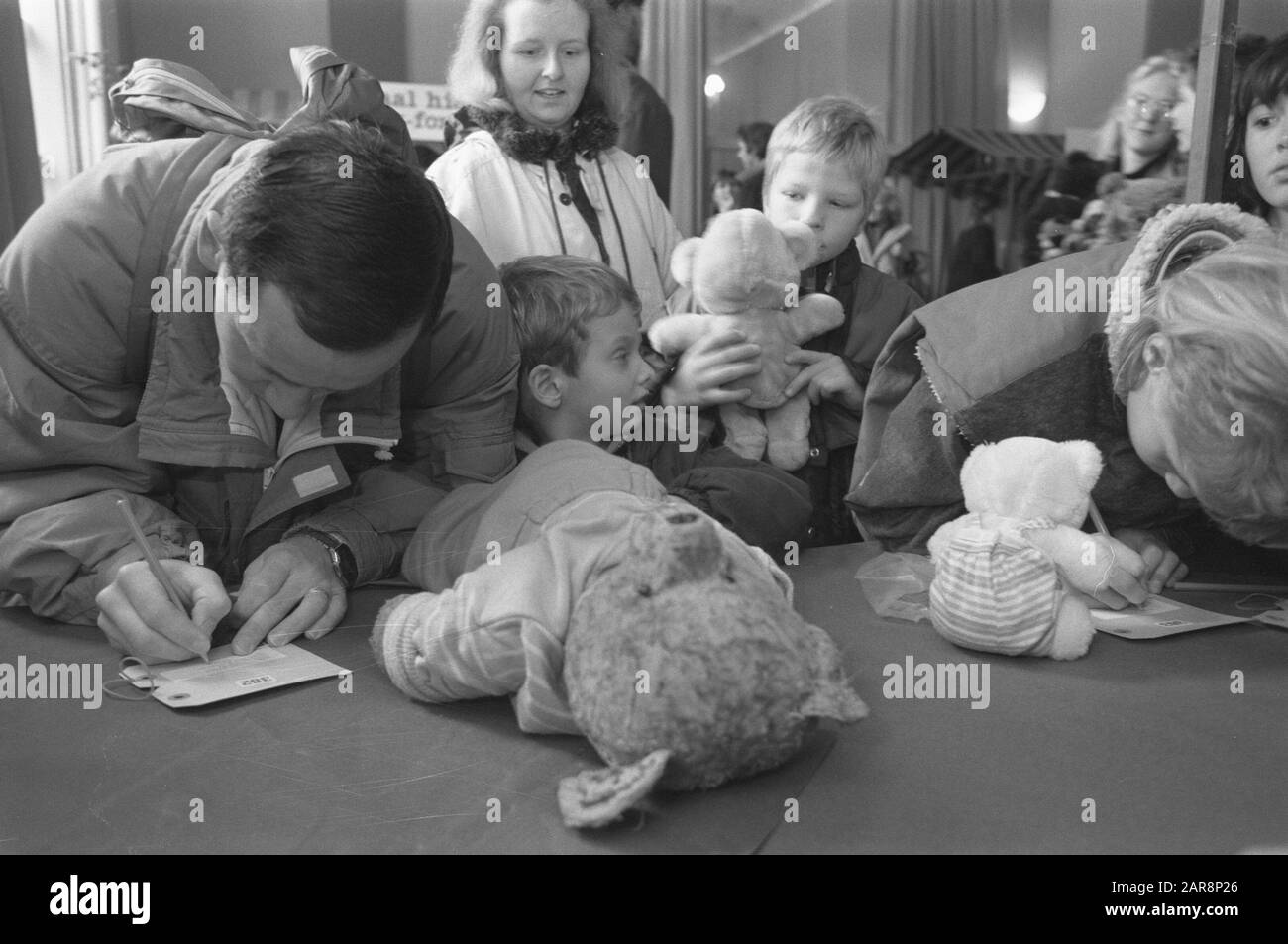 Teddyberendag À Artis Date: 20 Octobre 1988 Lieu: Amsterdam, Noord-Holland Nom De L'Institution: Artis Banque D'Images