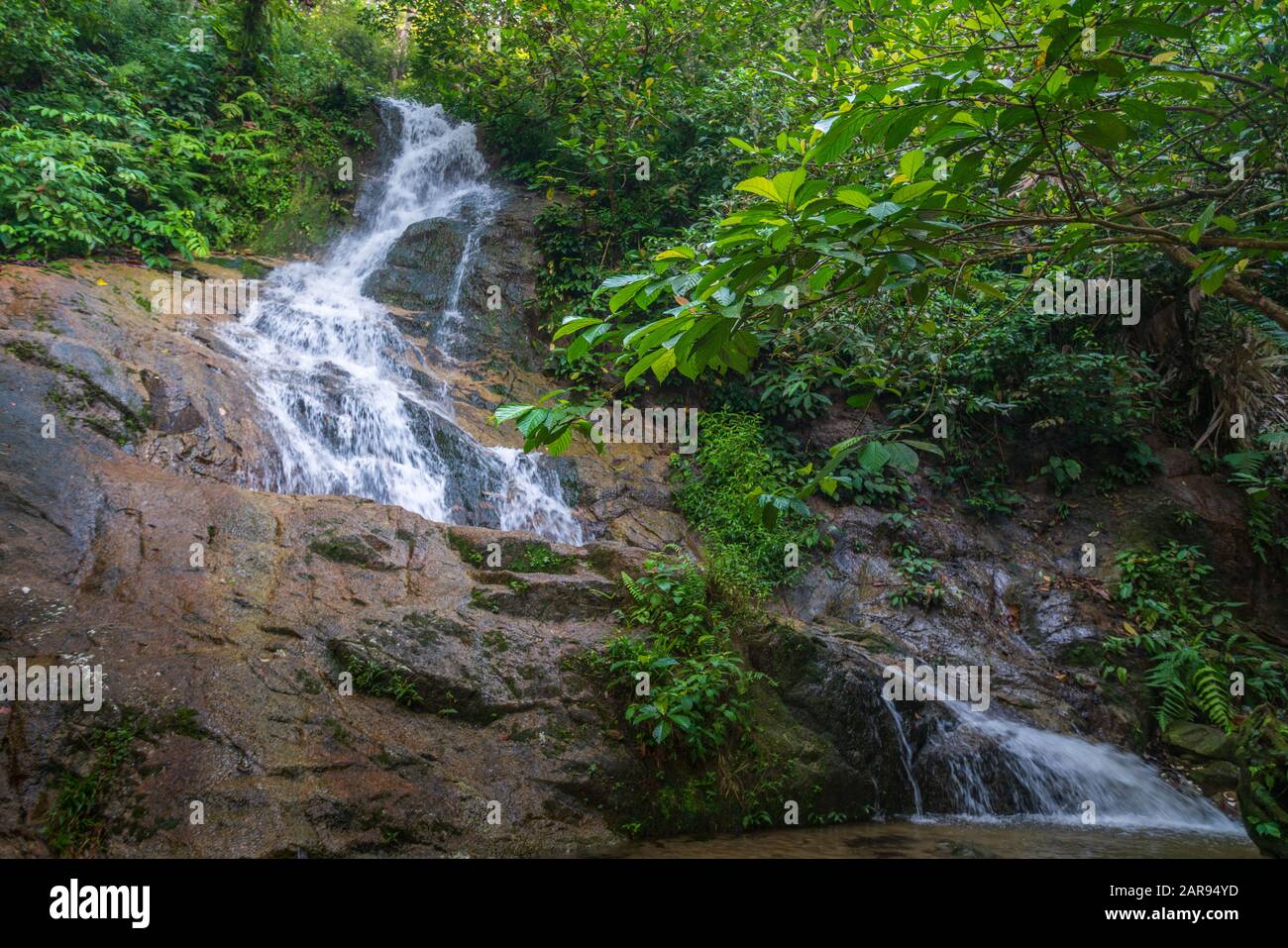 La chute d'eau de Malaisie Banque D'Images