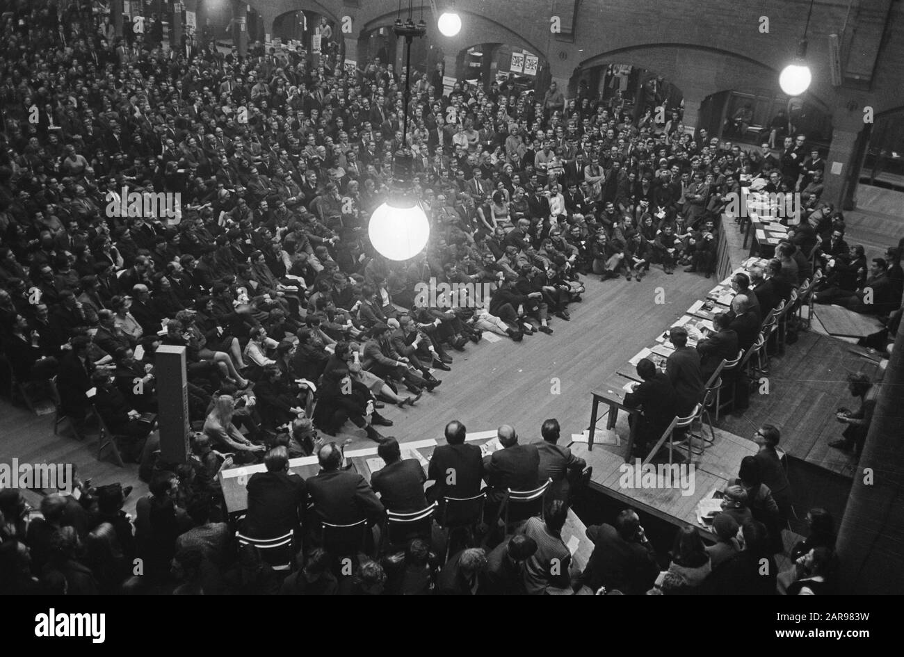 Élections apprentissage à Koopmansbeurs de l'ASVA, aperçu Date: 10 février 1967 mots clés: Aperçu Nom de l'institution: ASVA, Merchansbeurs Banque D'Images