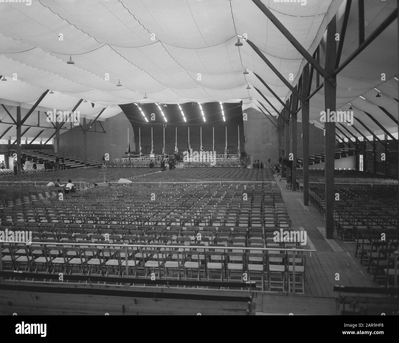 World Music Competition 1958 Kerkrade Date : 1 Août 1958 Lieu : Kerkrade Nom De L'Institution : World Music Competition Banque D'Images